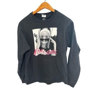 Mattel Barbie Girl’s S Black Sweatshirt Black